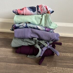 LOT of 6 leggings - gently used - girlfriend collective, fabletics, Fp movement